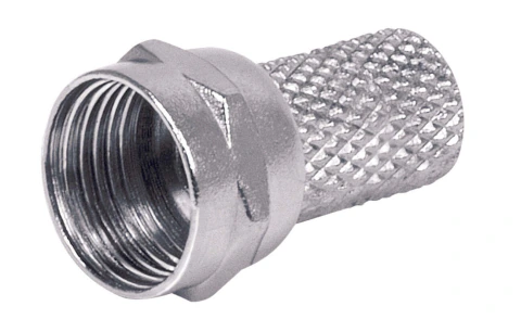 Plug para enroscar RG59 Tipo F