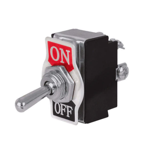 Interruptor de palanca via doble unipolar 4 tornillos