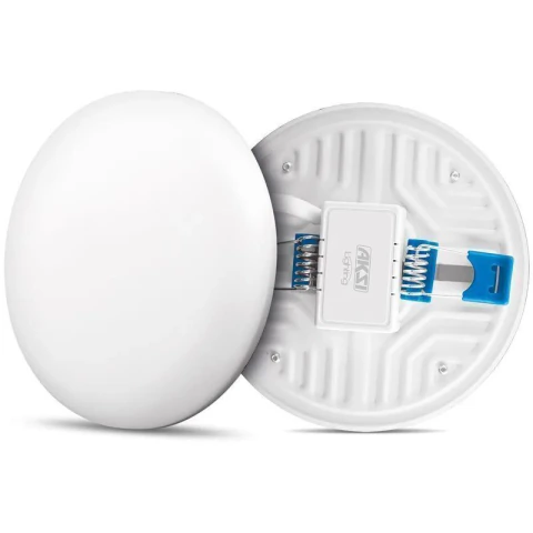 Luminario Circular Empotrable Ajustable y de Sobreponer 15W, Luz Cálida