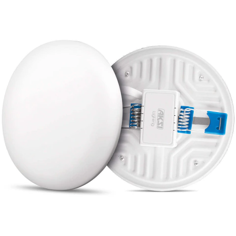 Luminario Circular Empotrable Ajustable y de Sobreponer 22W, Luz Cálida