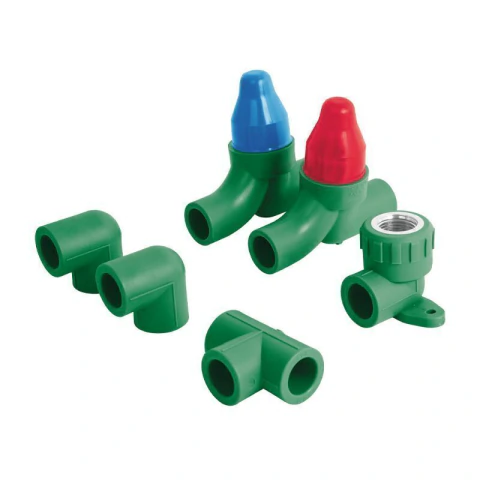 PPR - Kit de instalacion para regadera 20mm (1/2"), sin manerales