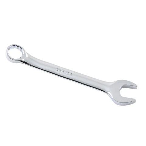 Llave combinada corta pulido espejo en pulgadas, 12 puntas, 3/8"