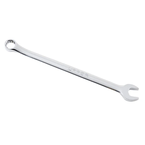Llave combinada extra larga pulido espejo métrica, 12 puntas, 17 mm