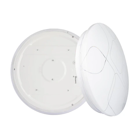 Luminario LED plafon 8W - 2PACK, D. 25 cm, 4000K. Diseño cuadros