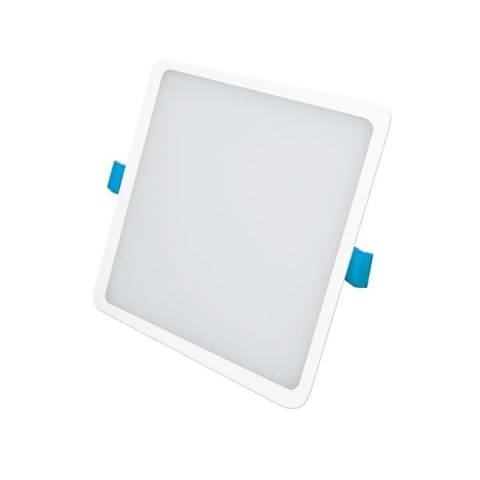 Luminario empotrable cuadrado LED, Linea Ajustable, 8 W, luz blanca 6500K