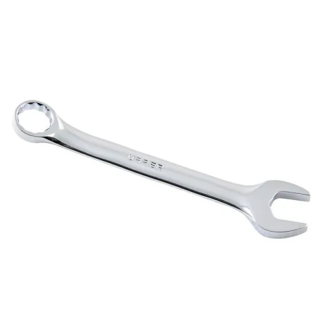Llave combinada corta pulido espejo en pulgadas, 12 puntas, 3/4"