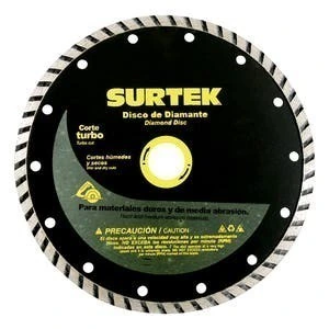 Disco de diamante turbo, 4"