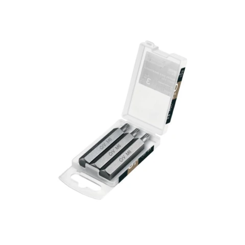 Estuche con 3 puntas bristol M6 largo 3', Truper Expert