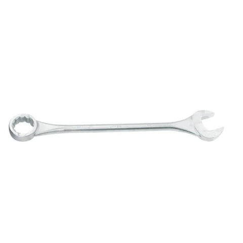 Llave combinada jumbo satinada en pulgadas, 12 puntas, 2-3/4"