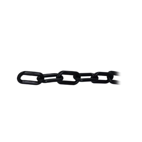 Cadena de plastico 8 mm, Negro. Carrete de 25 m