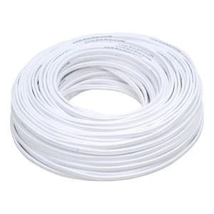 Cable eléctrico POT CCA 2 x 16, 100 m color blanco