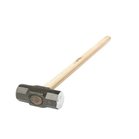 Marro octagonal cabeza maquinada con mango de madera de 36", 6 lb