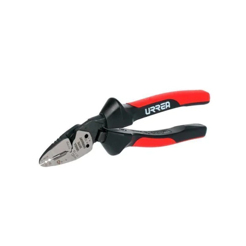 Pinza para electricista con mango bimaterial ergonómica con ángulo de 25° de 7"