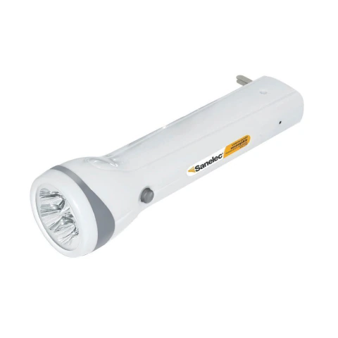 Linterna recargable 5 leds blanca 12 lúmenes