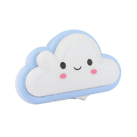 Luz de noche nube azul LED