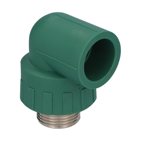 CODO 90° MACHO PPR C/INS LATON 1/2" (DICA)