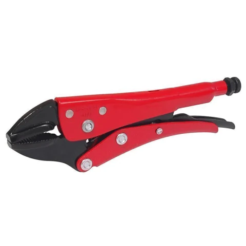 Pinza de presión de 9-1/2" quijada recta