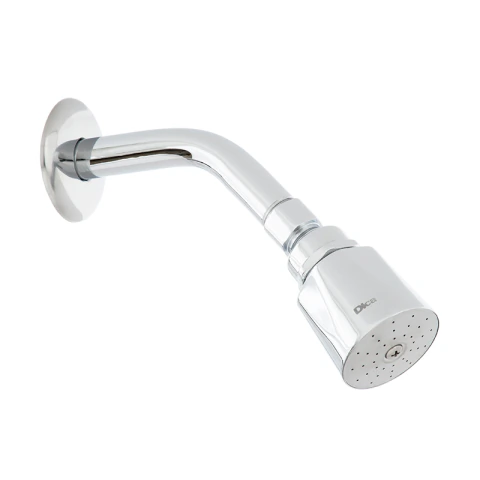 REGADERA ECOL 2 PULG DE CEBOLLA CON BRAZO Y CHAPETON CROMO