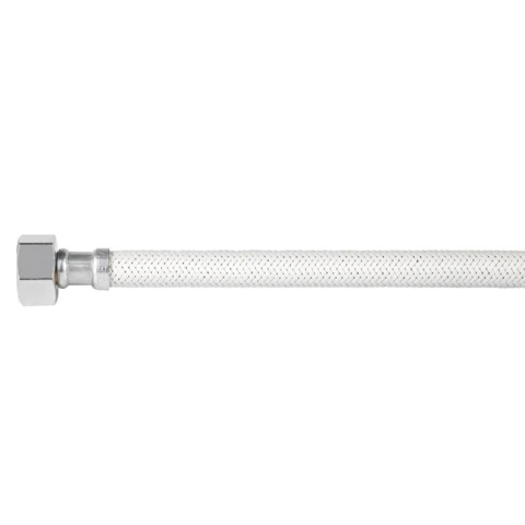 Manguera lavabo/fregadero, vinilo blanco, 1/2'x1/2', 100 cm