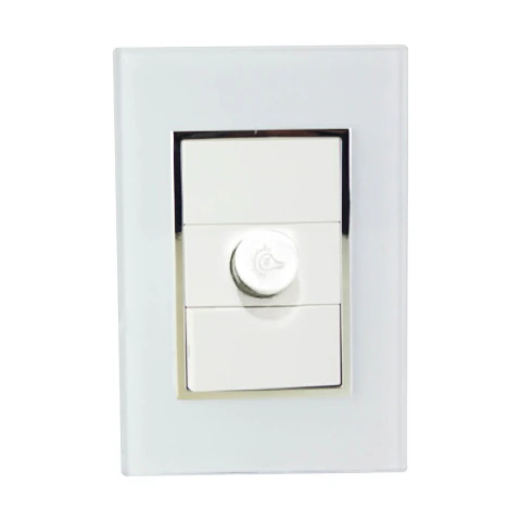 Placa Venecia Blanco atenuador de luz