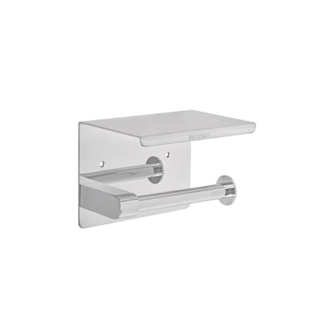 Portarrollo cromo con soporte para celular, FOSET RIVIERA