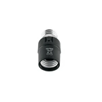 Portalámpara de PVC, con sensor de luz, Volteck