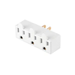 Multicontacto de barra triple aterrizado, a granel, Volteck