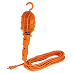 Lámpara de taller con canastilla plástica, 7.5 m, Volteck