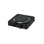 Parrilla eléctrica 1 quemador de disco, negra, VOLTECK