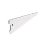 Ménsula plana blanca para cremallera doble, 22cm, FIERO