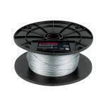 Metro de cable rígido 1/16' de acero 7x7 hilos, 300 m, FIERO