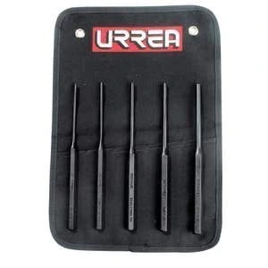 Juego de punzones botadores rectos largos, 5 piezas