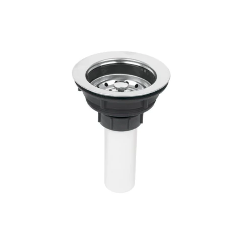 Contracanasta 3-1/2' inox, tubo plástico, FOSET