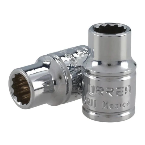 Dado cuadro de 3/8", 12 puntas, en pulgadas, 11/32"
