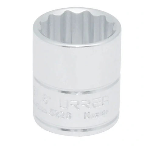 Dado cuadro de 3/8", 12 puntas, en pulgadas, 13/16"