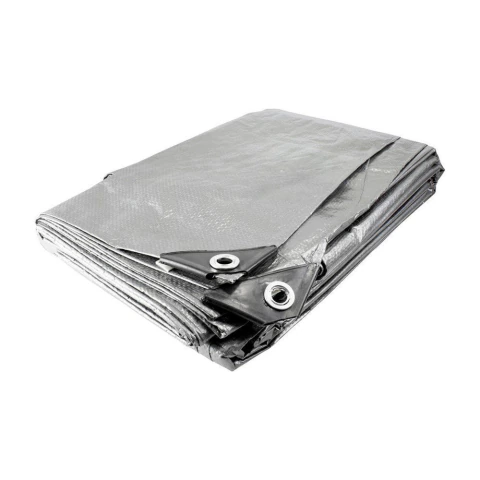 Lona reforzada uso ligero 4 x 5m gris