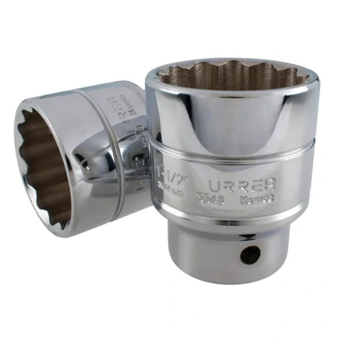 Dado cuadro de 3/4", 12 puntas, en pulgadas, 1-1/2"