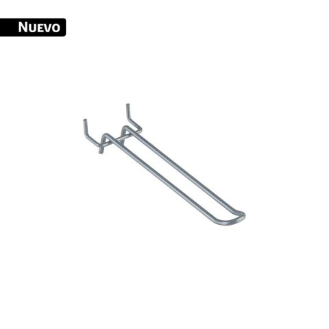 Gancho doble de 6' para perfocel y panel ranurado, TRUPER