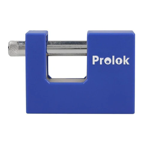 Candado de acero con cubierta plástica de PVC 70 mm, llave estándar