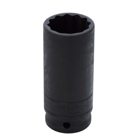 Dado de impacto largo cuadro de 1/2", 12 puntas, en pulgadas, 1-1/4"