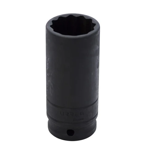 Dado de impacto largo cuadro de 1/2", 12 puntas, en pulgadas, 1-3/8"