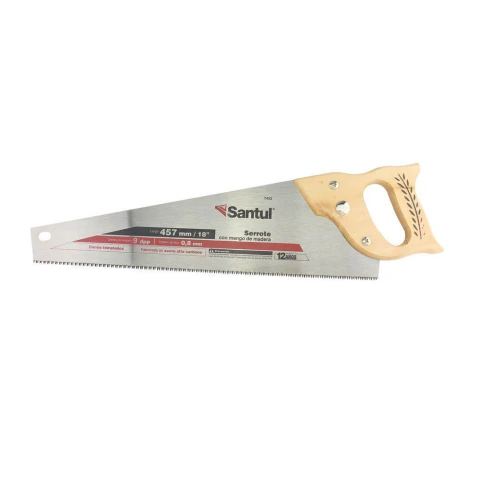 Serrote para madera 18 9 dpp