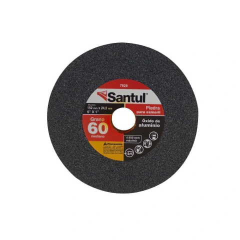 Piedra para esmeril 6 x1 x1 carburo de silicio, grano 60