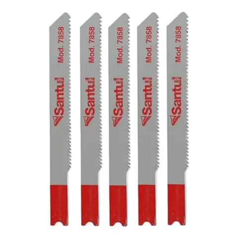 Seguetas p/caladora zanco U p/metal, 24 dpp, jgo 5 pz