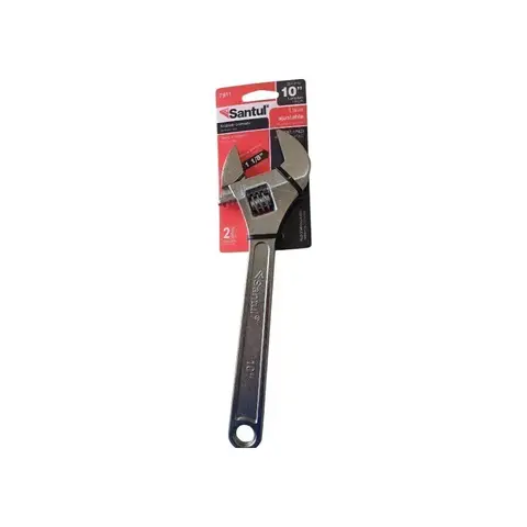Llave ajustable (perico) clási ca 1 1/8 x 10 cromada, granel
