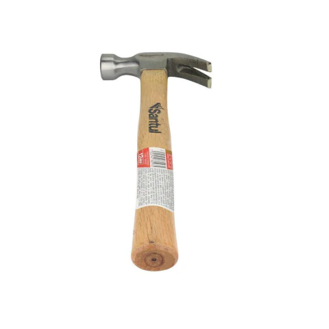 Martillo 7 oz uña curva mango de madera