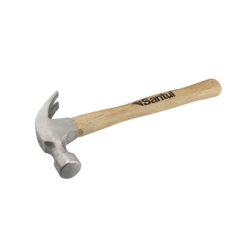 Martillo 20 oz uña curva mango de madera