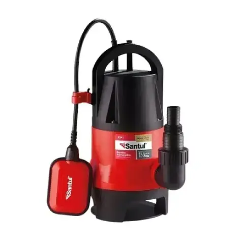 Bomba plástica sumergible para agua sucia 1 1/2 HP