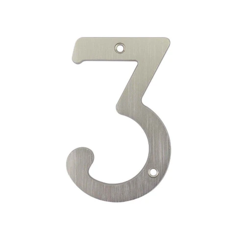 Número 3 para exterior 4 de aleación de zinc