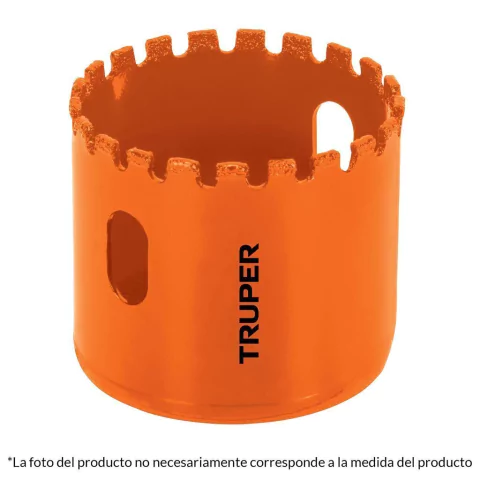 Brocasierra diamante, borde segmentado 3/4"